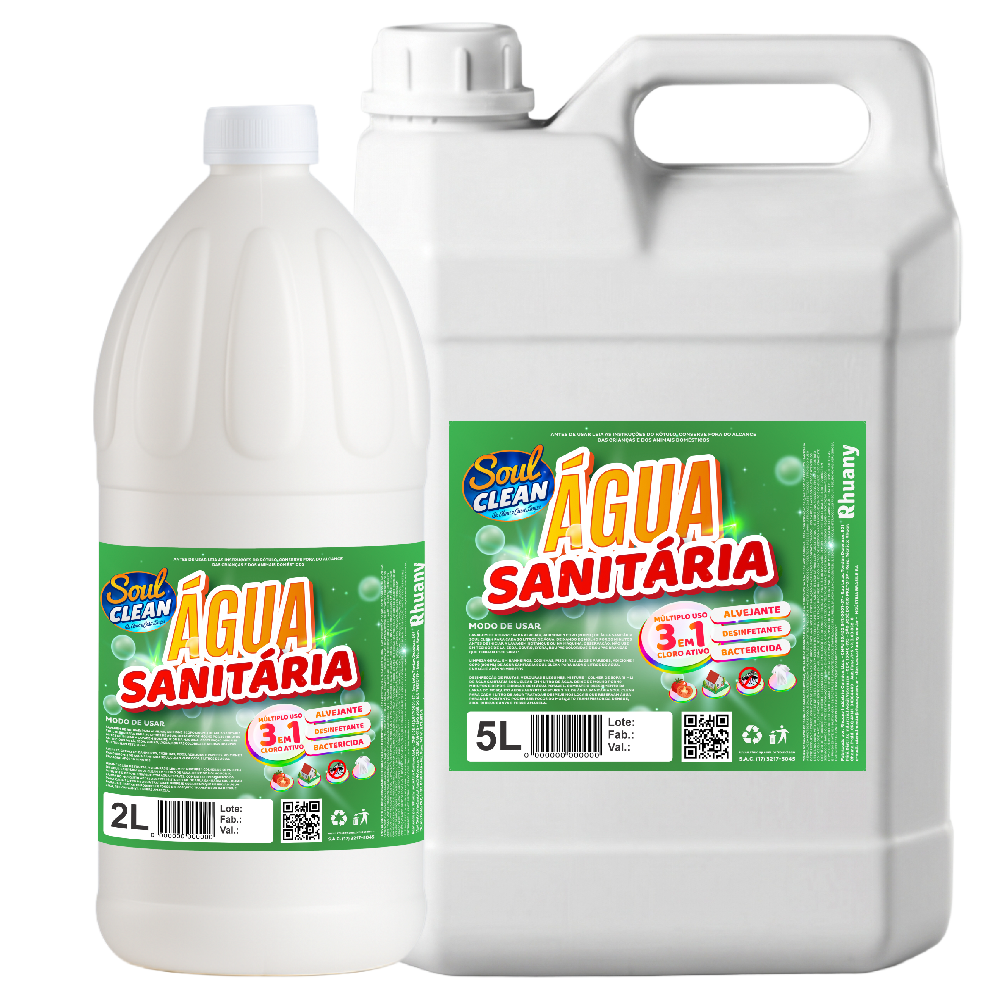Água Sanitária Soul Clean